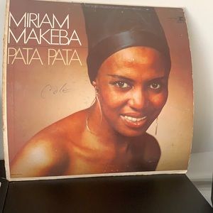 South Africa’s Miriam Makeba.  Vintage LP vinyl Album